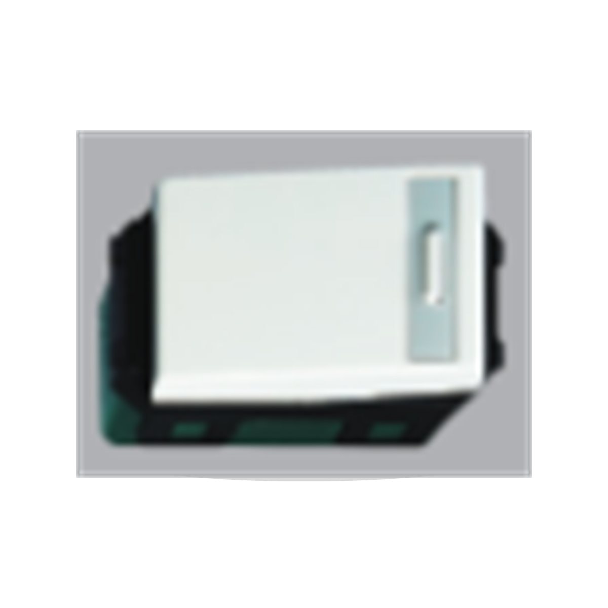 Công tắc B, 1 chiều, loại nhỏ Refina Wide Panasonic trên nền trắng, ảnh sản phẩm chính diện