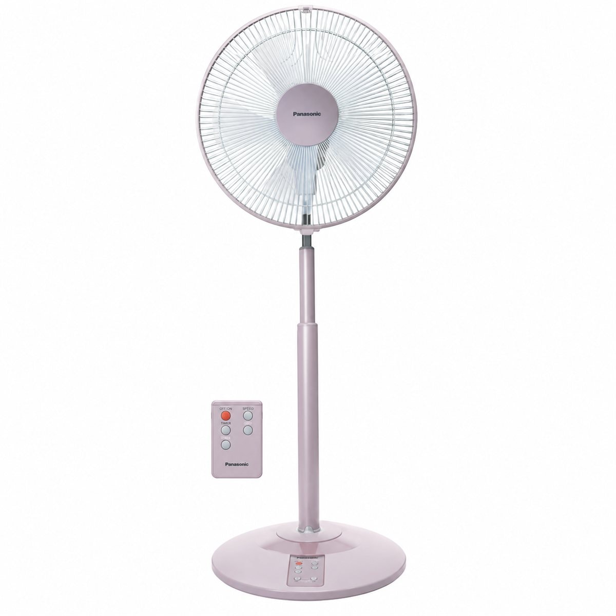 Quạt đứng F-308N Panasonic trên nền trắng, ảnh sản phẩm chính diện