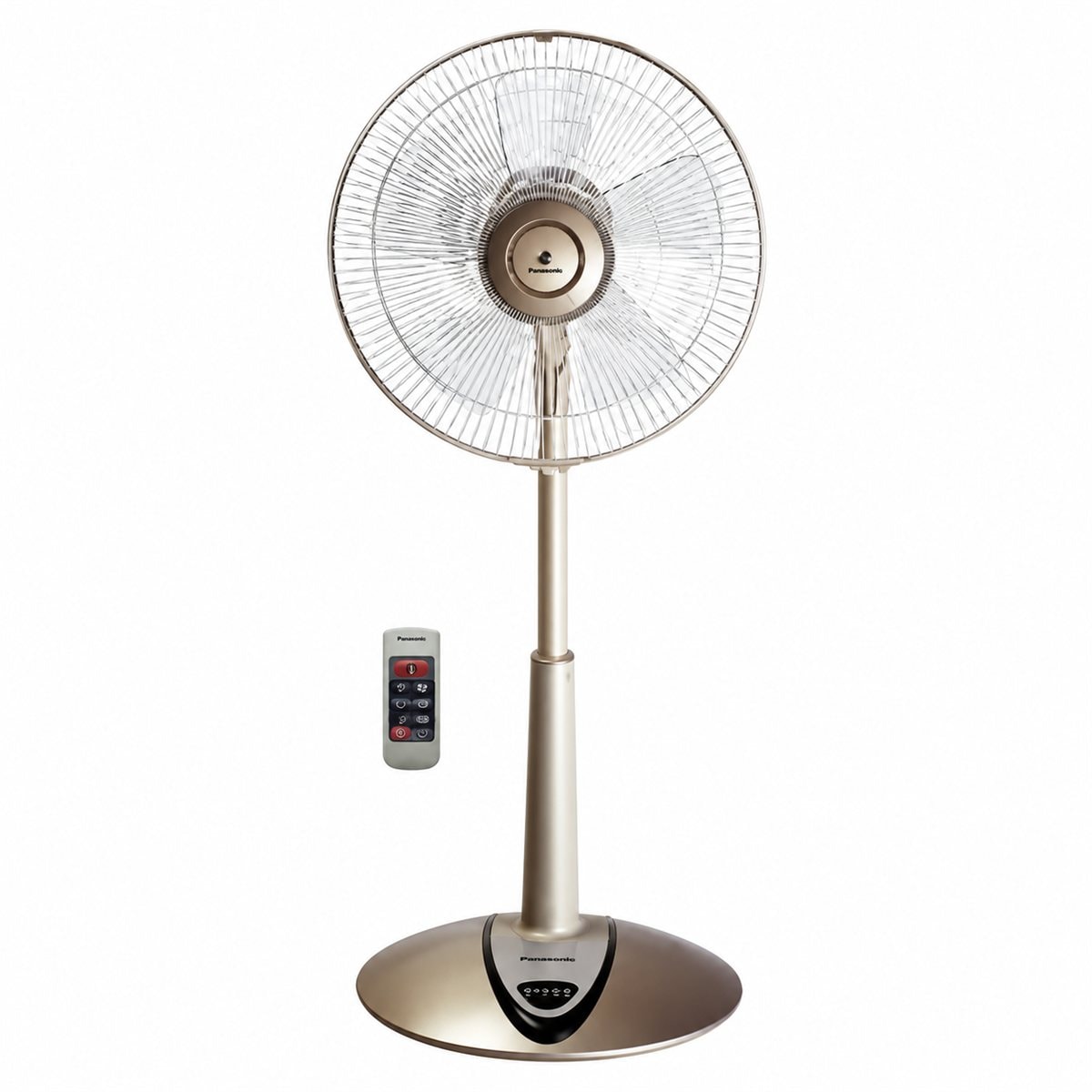 Quạt đứng F-307K Panasonic trên nền trắng, ảnh sản phẩm chính diện