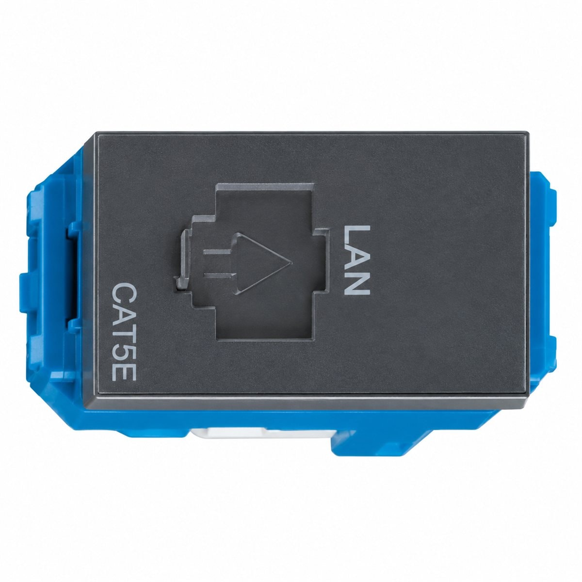 Ổ cắm data Full Color Wide Panasonic trên nền trắng, ảnh sản phẩm chính diện