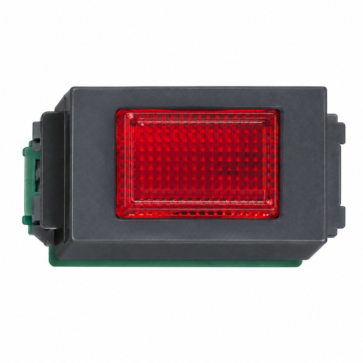 Đèn báo màu đỏ Full Color Wide Panasonic trên nền trắng, ảnh sản phẩm chính diện