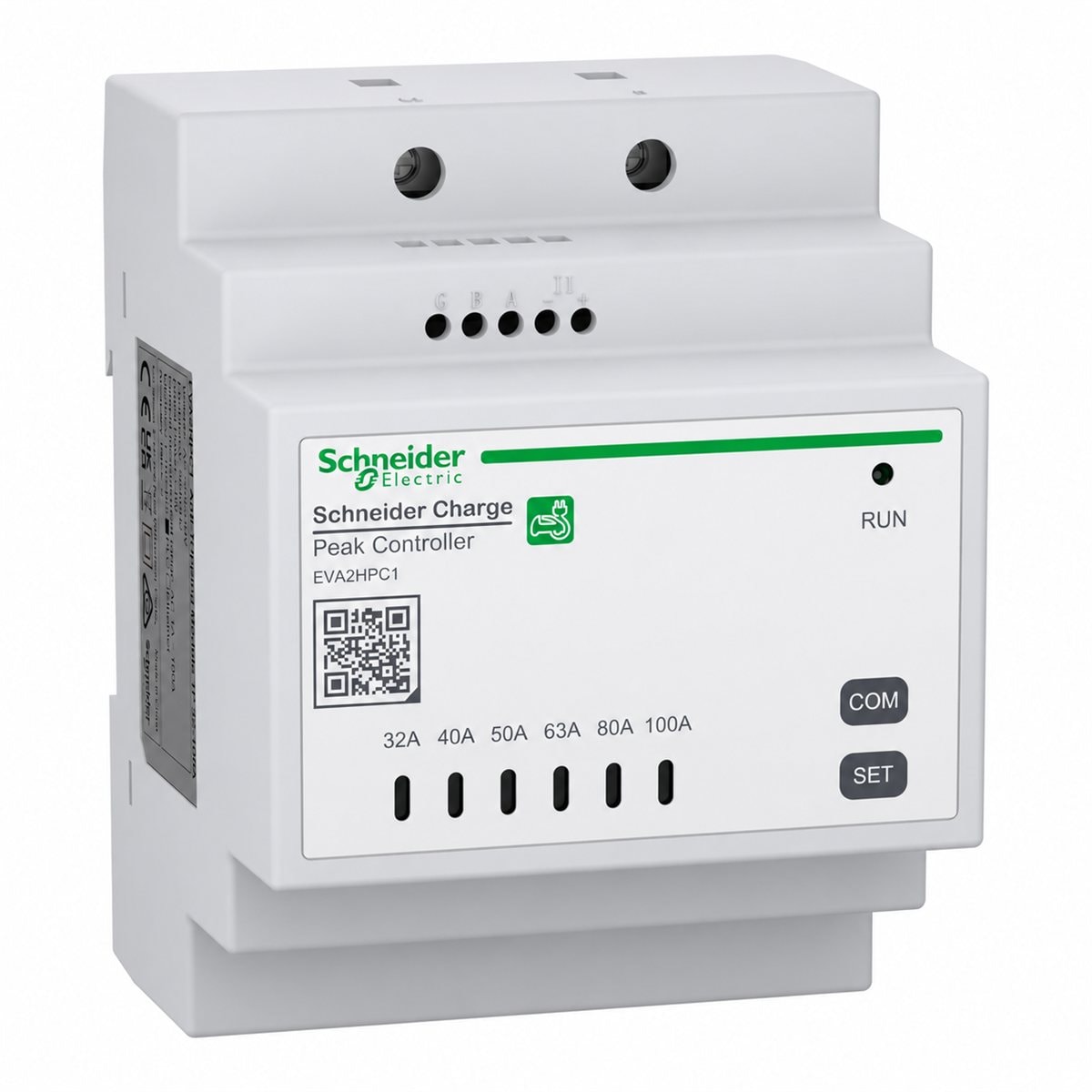 Phụ kiện chống nhảy cho Schneider Charge Schneider trên nền trắng, ảnh sản phẩm chính diện