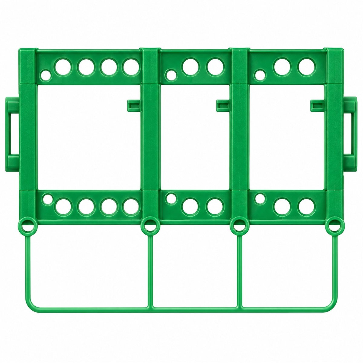 Miếng đệm cho contactor Acti9 iCT Schneider trên nền trắng, ảnh sản phẩm chính diện