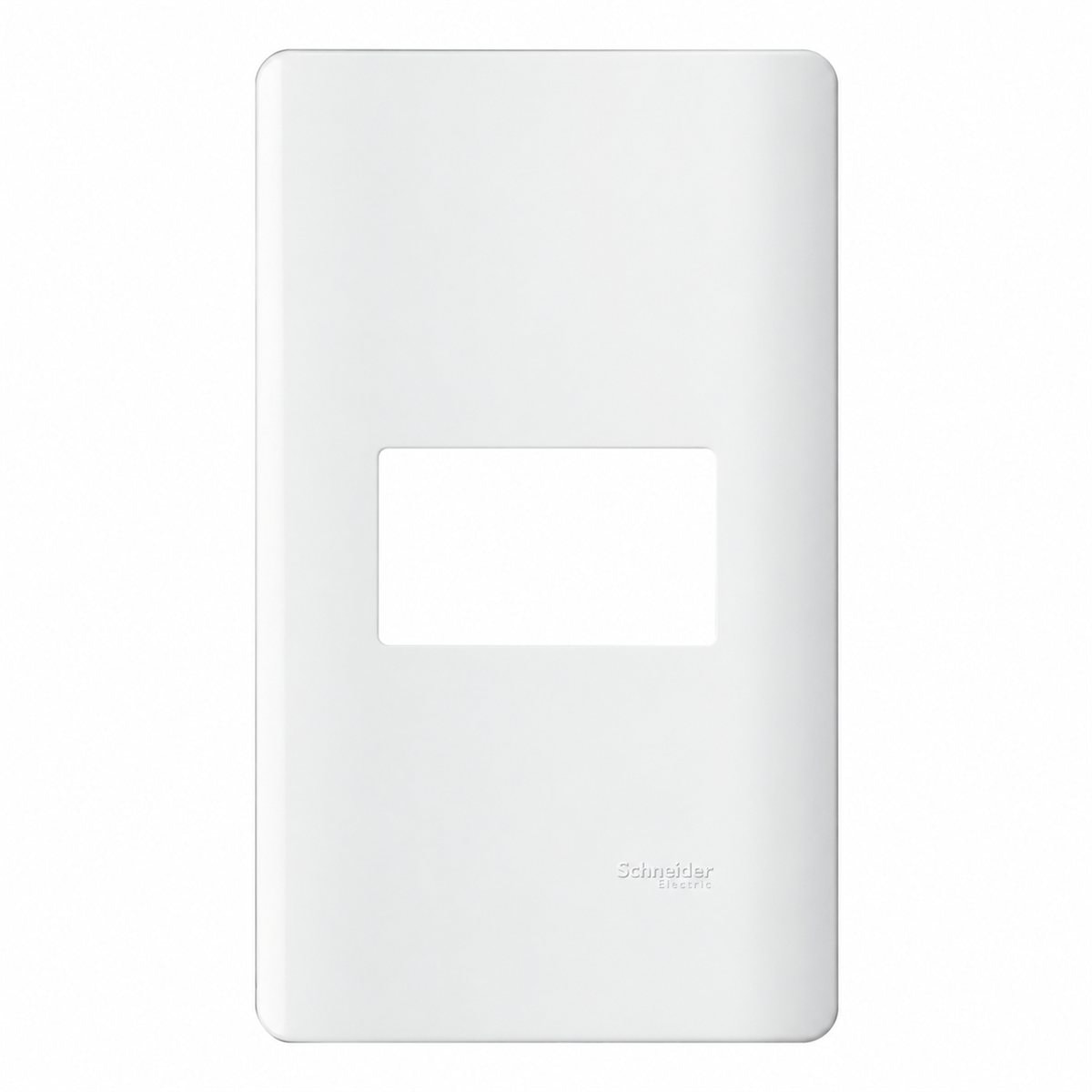 Mặt cho 1 thiết bị ZENcelo A size S Schneider trên nền trắng, ảnh sản phẩm chính diện