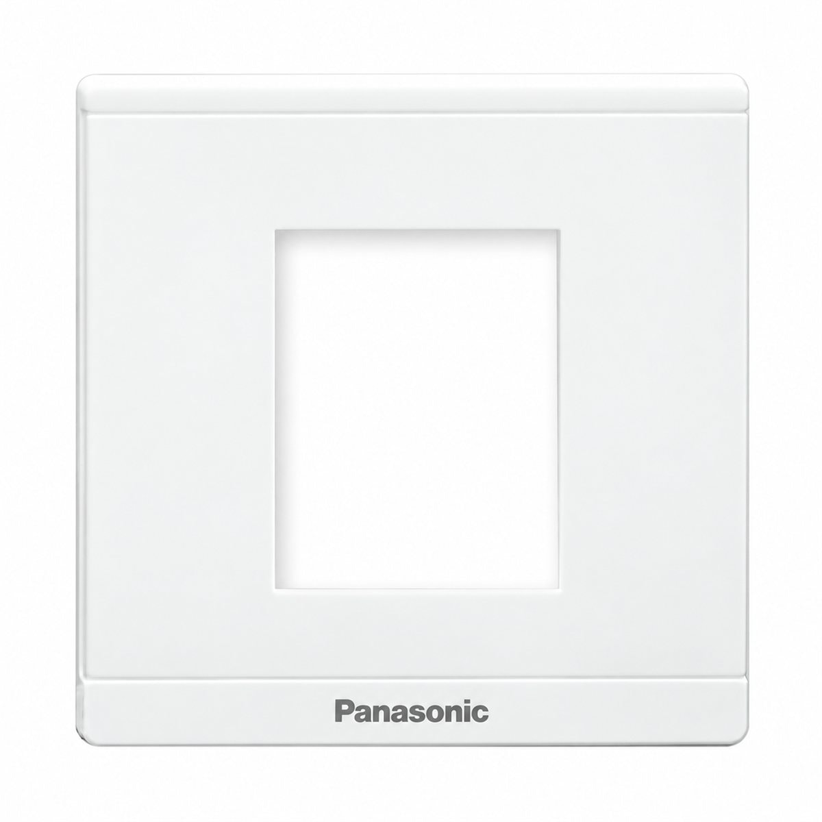 Mặt vuông dùng cho 2 thiết bị Moderva Panasonic trên nền trắng, ảnh sản phẩm chính diện
