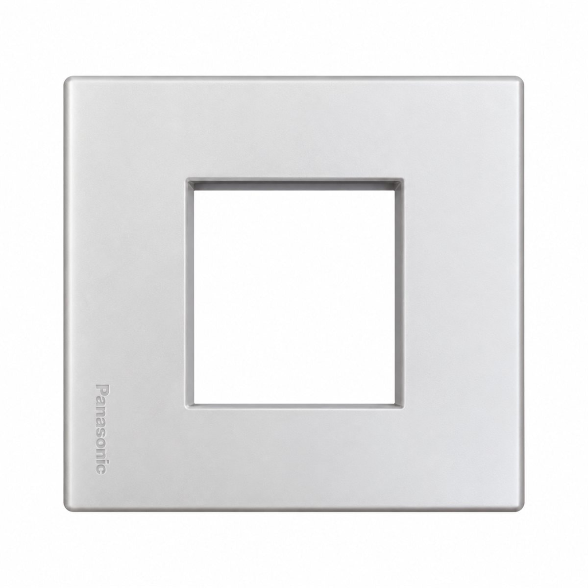 Mặt vuông dành cho 2 thiết bị Wide Panasonic trên nền trắng, ảnh sản phẩm chính diện