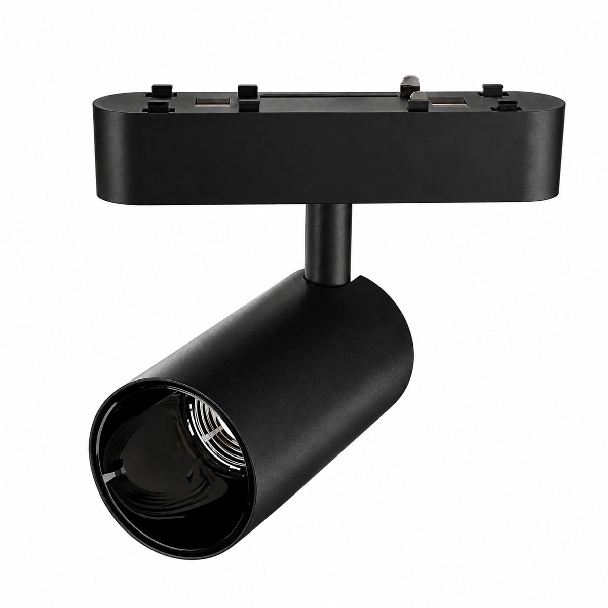 Đèn tracklight nam châm Panasonic trên nền trắng, ảnh sản phẩm chính diện