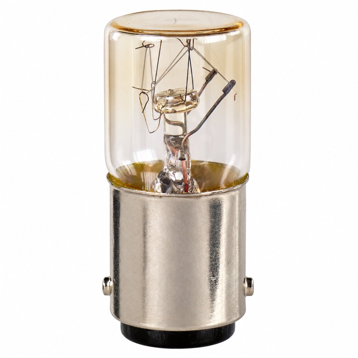 Bóng sợi đốt tuổi thọ cao BA9s cho Harmony XB7 Schneider trên nền trắng, ảnh sản phẩm chính diện
