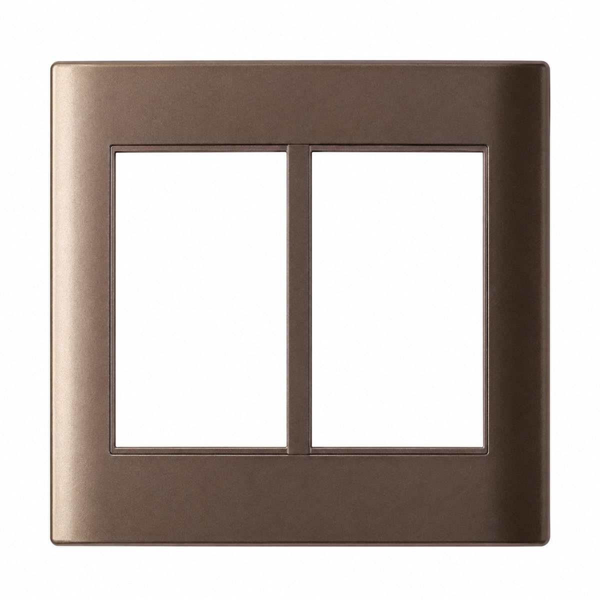 Mặt cho 6 thiết bị ZENcelo A size S Schneider trên nền trắng, ảnh sản phẩm chính diện