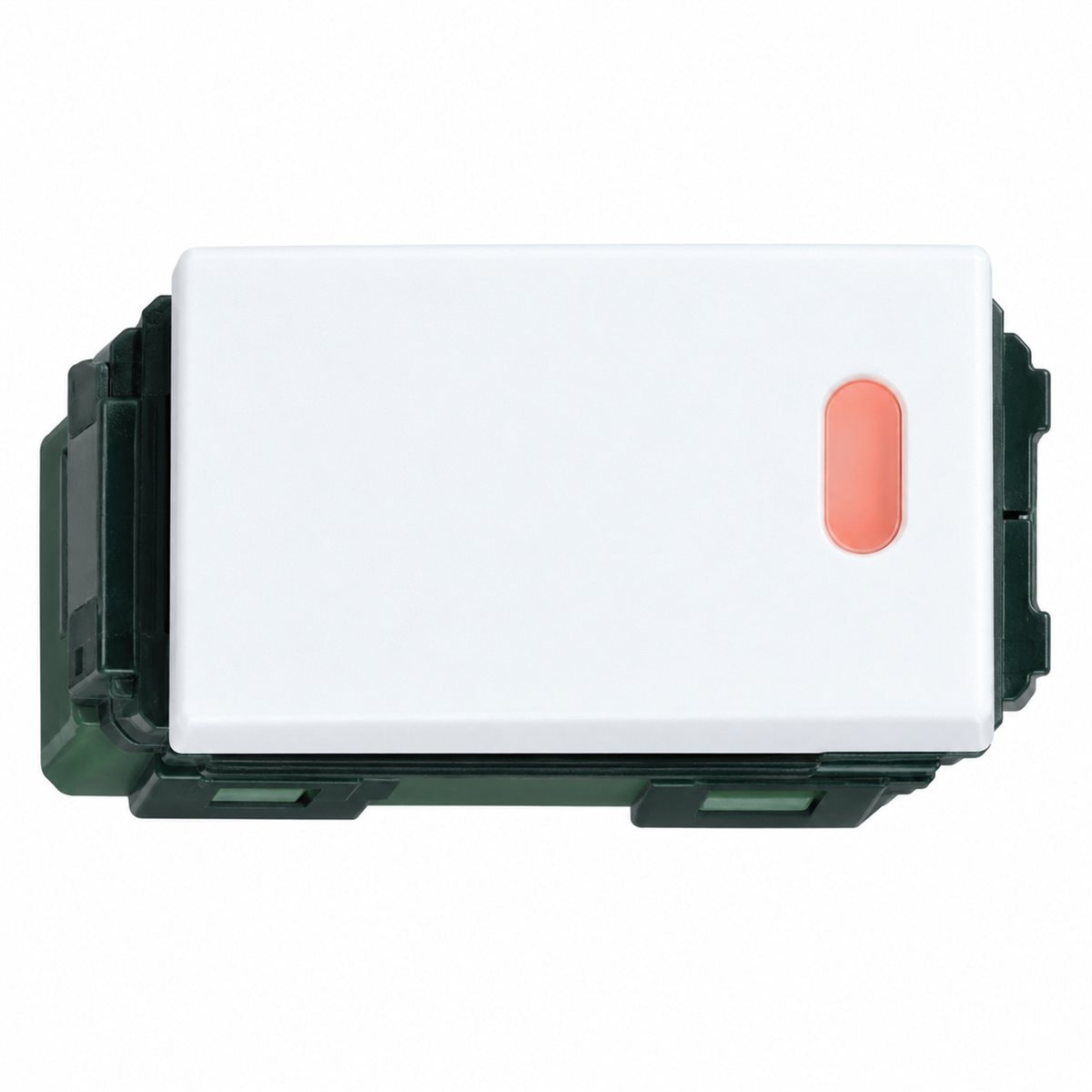 Công tắc C, 2 chiều, có đèn báo khi OFF Full Color Wide Panasonic trên nền trắng, ảnh sản phẩm chính diện