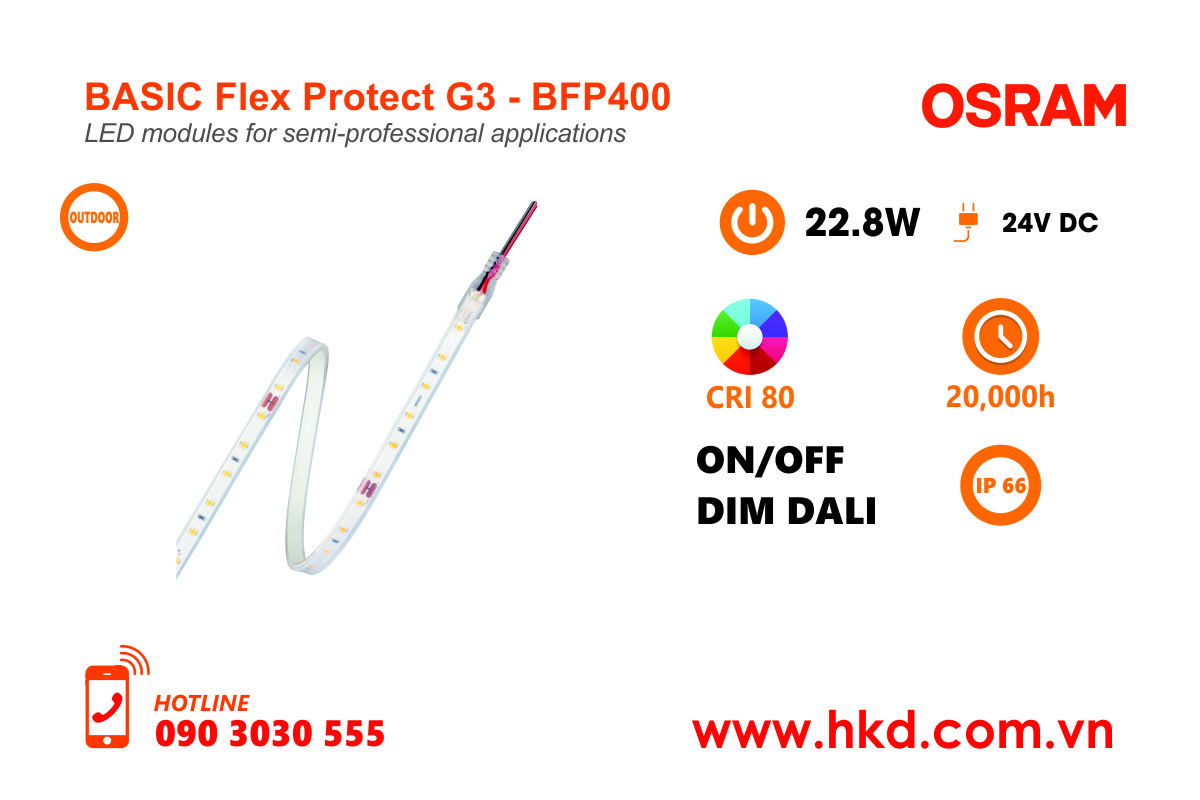 LED dây OSRAM BFP400 G3
