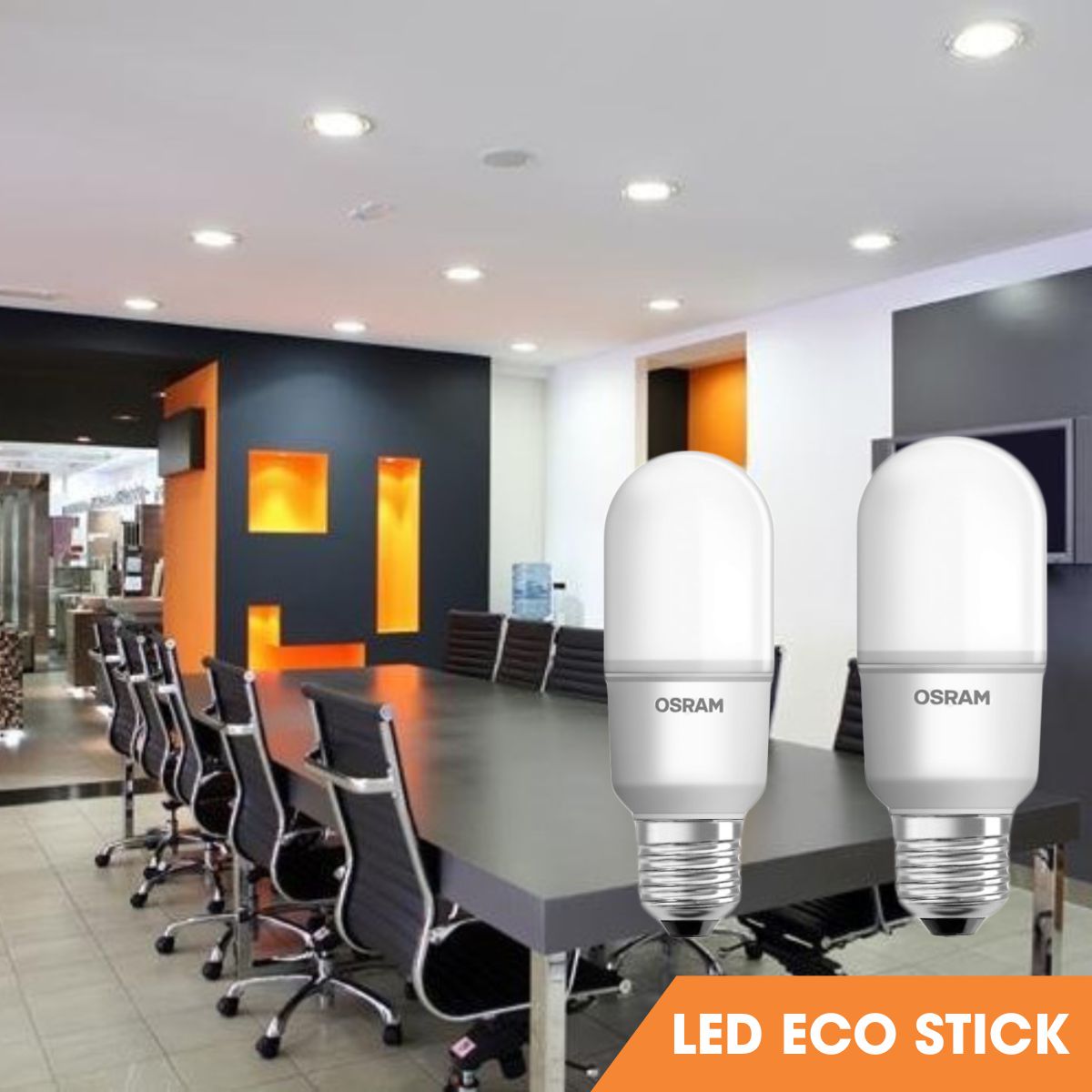 Ứng dụng đèn LED Eco Stick E27 OSRAM