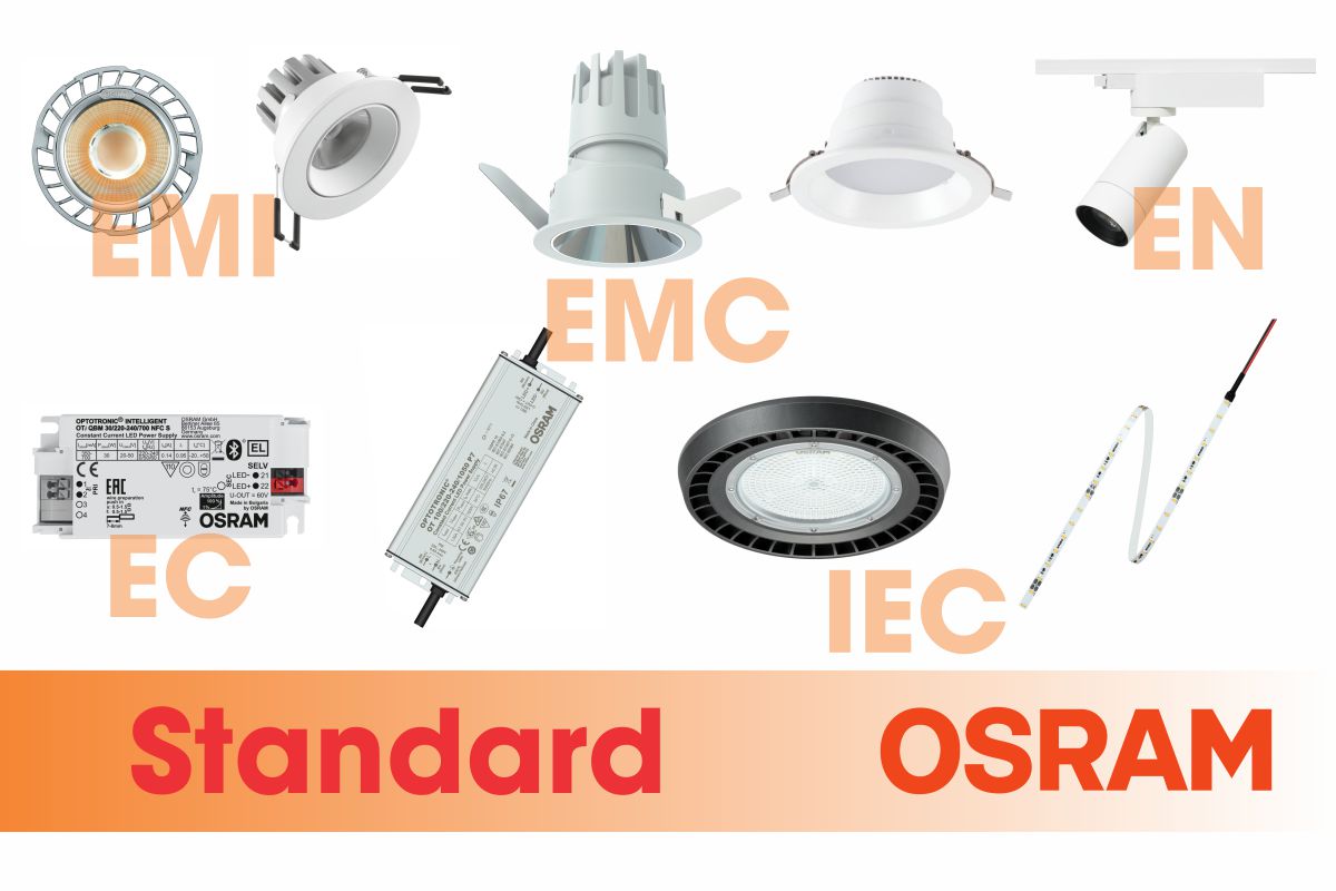 Tiêu chuẩn Quốc tế đèn LED OSRAM
